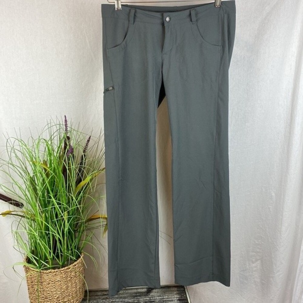 Patagonia Women's Gray Cargo Utility Outdoor Trouser Pants 4 - Picture 2 of 10